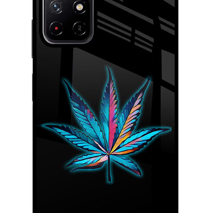 Weed Poco M4 Pro 5G Glass Case Back Cover by Casekaro