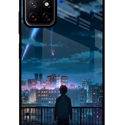 Anime Poco M4 Pro 5G Glass Case