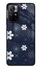 Flowers Poco M4 Pro 5G Glass Case