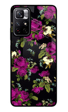 Flowers Poco M4 Pro 5G Glass Case