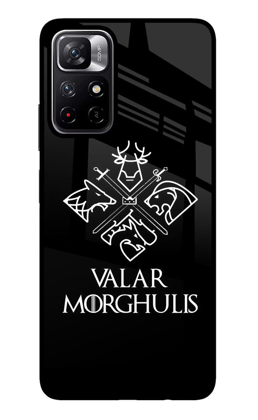 Valar Morghulis | Game Of Thrones Poco M4 Pro 5G Glass Case