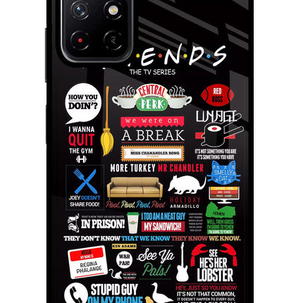 FRIENDS Poco M4 Pro 5G Glass Case