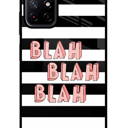 Blah Blah Blah Poco M4 Pro 5G Glass Case