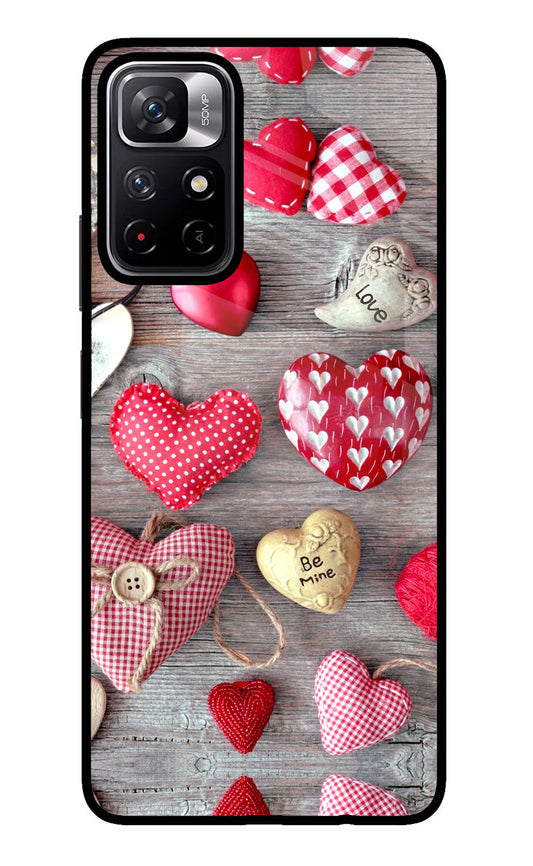 Love Wallpaper Poco M4 Pro 5G Glass Case