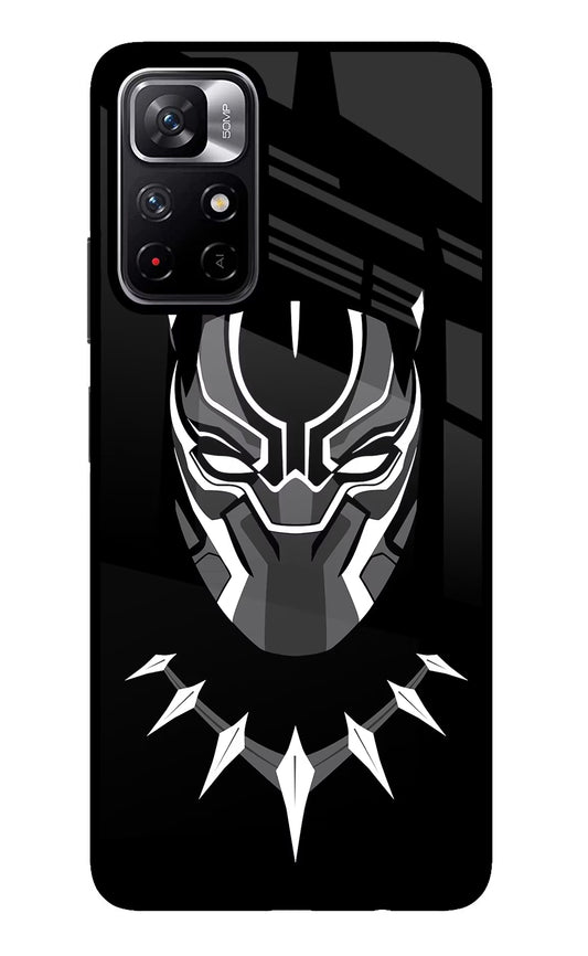 Black Panther Poco M4 Pro 5G Glass Case