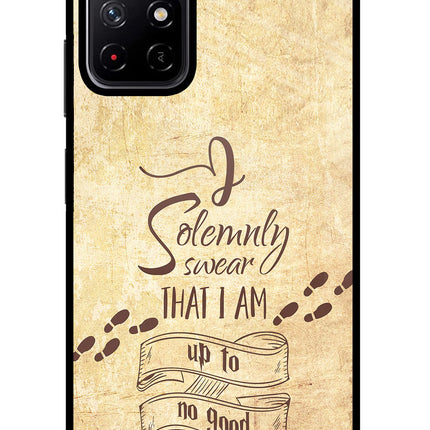 I Solemnly swear that i up to no good Poco M4 Pro 5G Glass Case