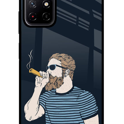 Smoking Poco M4 Pro 5G Glass Case