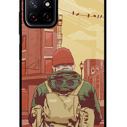Adventurous Poco M4 Pro 5G Glass Case