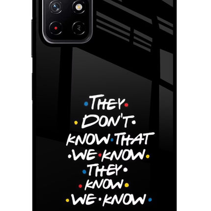 FRIENDS Dialogue Poco M4 Pro 5G Glass Case