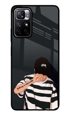 Aesthetic Boy Poco M4 Pro 5G Glass Case
