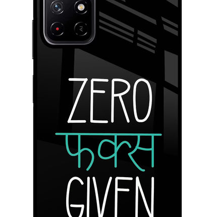 Zero Fucks Given Poco M4 Pro 5G Glass Case
