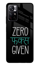 Zero Fucks Given Poco M4 Pro 5G Glass Case