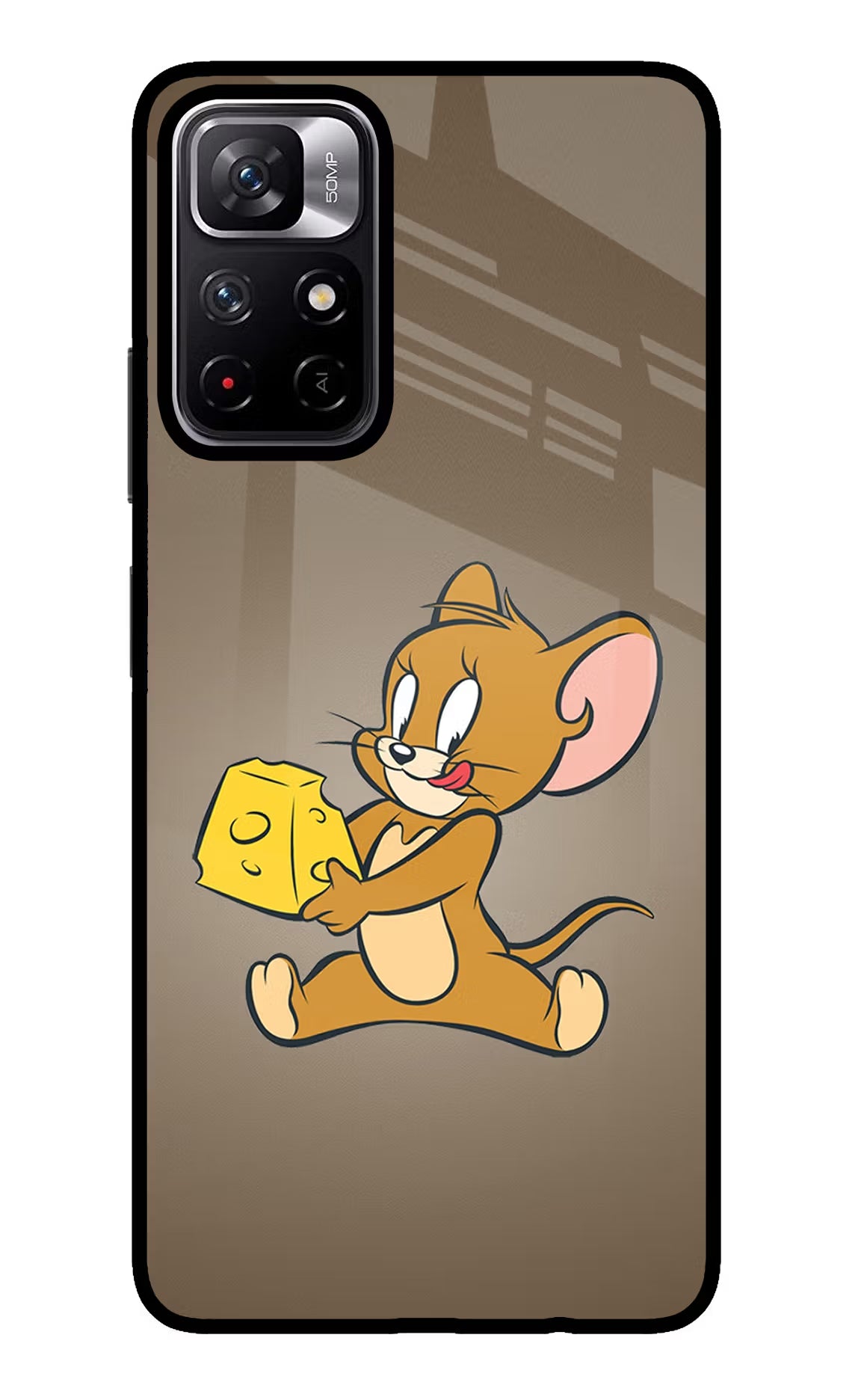 Jerry Poco M4 Pro 5G Glass Case Back Cover by Casekaro