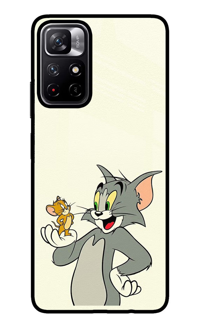 Tom & Jerry Poco M4 Pro 5G Glass Case