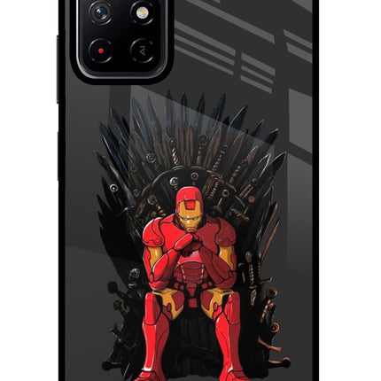 Ironman Throne Poco M4 Pro 5G Glass Case