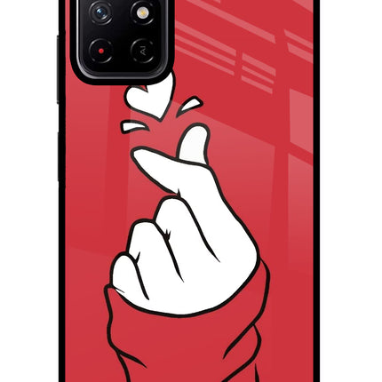Korean Love Sign Poco M4 Pro 5G Glass Case