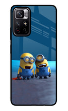 Minion Laughing Poco M4 Pro 5G Glass Case