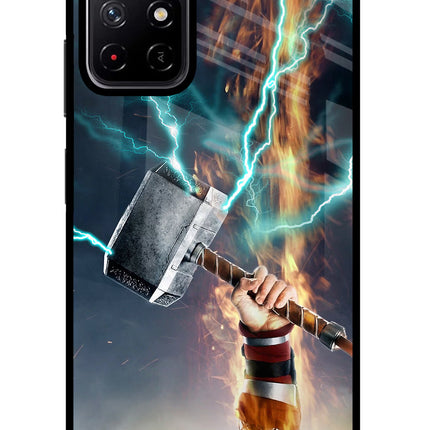 Thor Hammer Mjolnir Poco M4 Pro 5G Glass Case