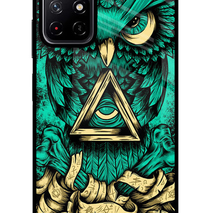 Green Owl Poco M4 Pro 5G Glass Case
