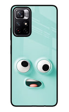 Funny Cartoon Poco M4 Pro 5G Glass Case