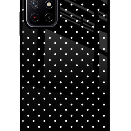 White Dots Poco M4 Pro 5G Glass Case
