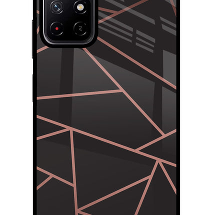 Geometric Pattern Poco M4 Pro 5G Glass Case
