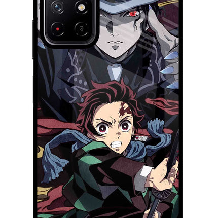 Demon Slayer Poco M4 Pro 5G Glass Case