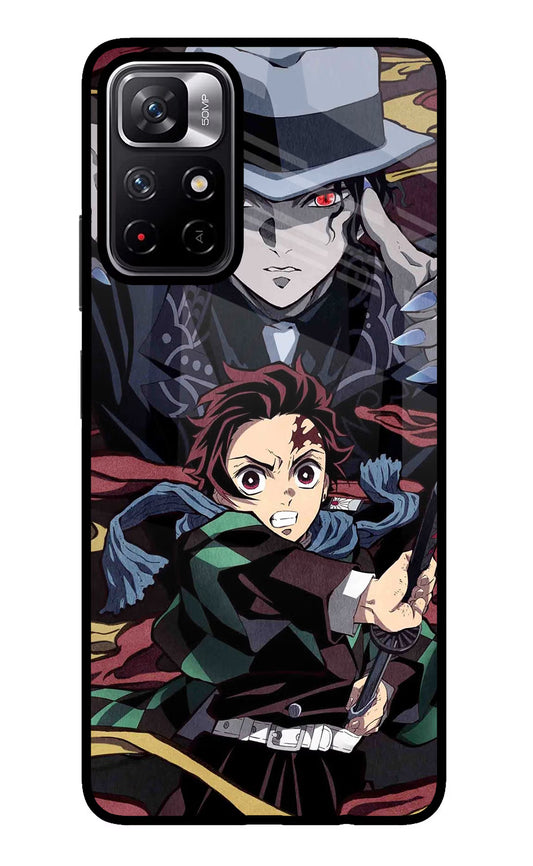 Demon Slayer Poco M4 Pro 5G Glass Case