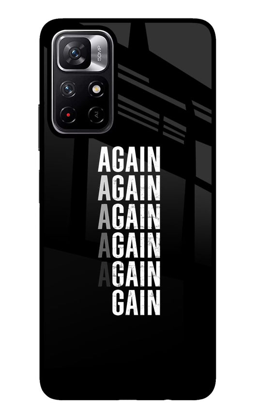 Again Again Gain Poco M4 Pro 5G Glass Case