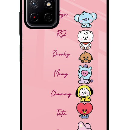 BTS names Poco M4 Pro 5G Glass Case
