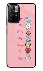 BTS names Poco M4 Pro 5G Glass Case