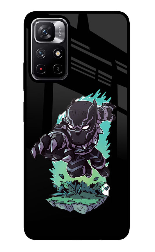 Black Panther Poco M4 Pro 5G Glass Case