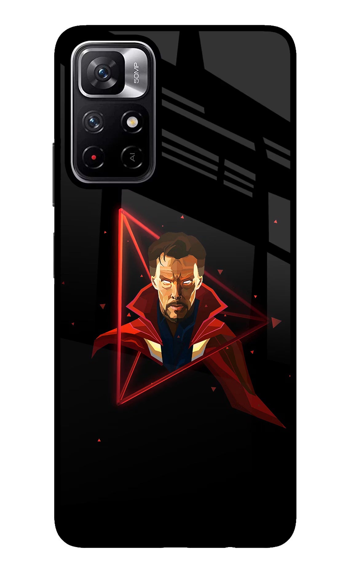 Doctor Ordinary Poco M4 Pro 5G Glass Case Back Cover by Casekaro