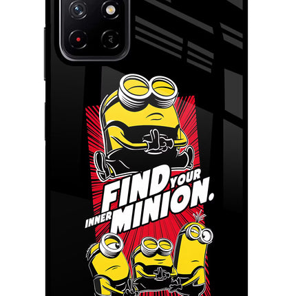 Find your inner Minion Poco M4 Pro 5G Glass Case