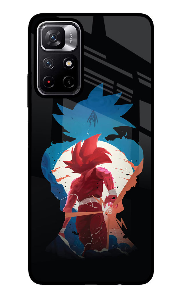 Goku Poco M4 Pro 5G Glass Case
