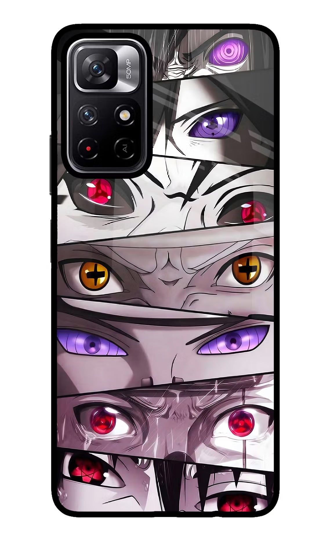 Naruto Anime Poco M4 Pro 5G Glass Case