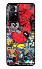 Spider Man Poco M4 Pro 5G Glass Case
