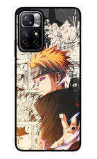 Pain Anime Poco M4 Pro 5G Glass Case