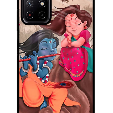 Radhe Krishna Poco M4 Pro 5G Glass Case
