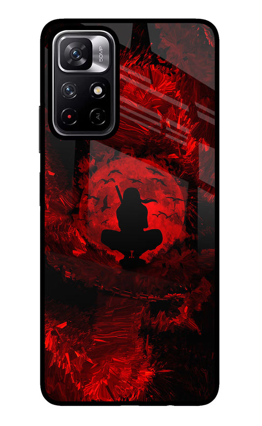 Itachi Uchiha Poco M4 Pro 5G Glass Case