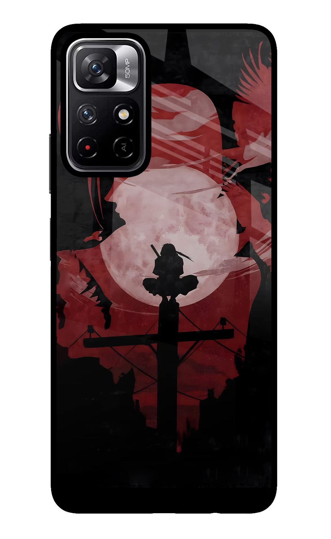 Naruto Anime Poco M4 Pro 5G Glass Case