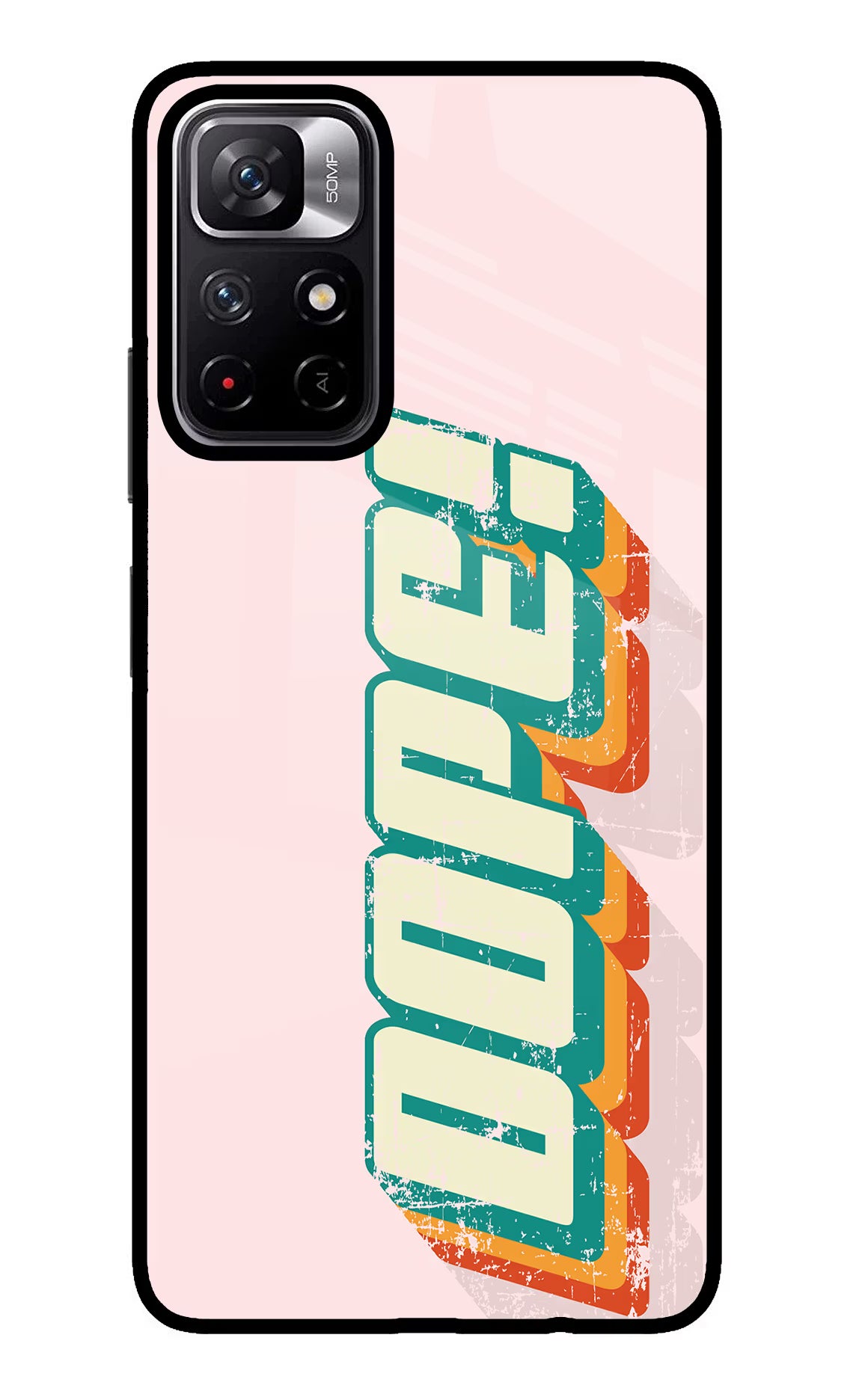 Dope Poco M4 Pro 5G Glass Case Back Cover by Casekaro