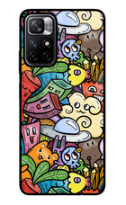 Veggie Doodle Poco M4 Pro 5G Glass Case