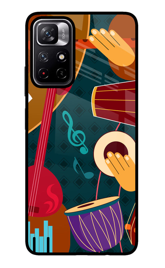 Music Instrument Poco M4 Pro 5G Glass Case