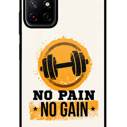 No Pain No Gain Poco M4 Pro 5G Glass Case