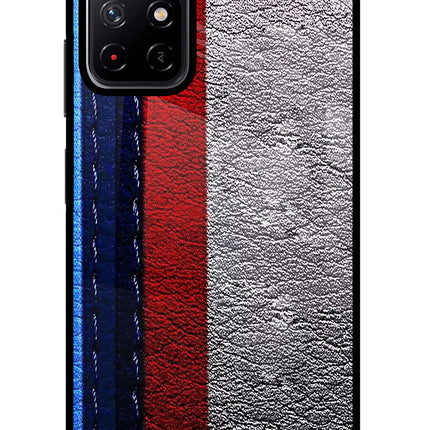 BMW Stripes Poco M4 Pro 5G Glass Case