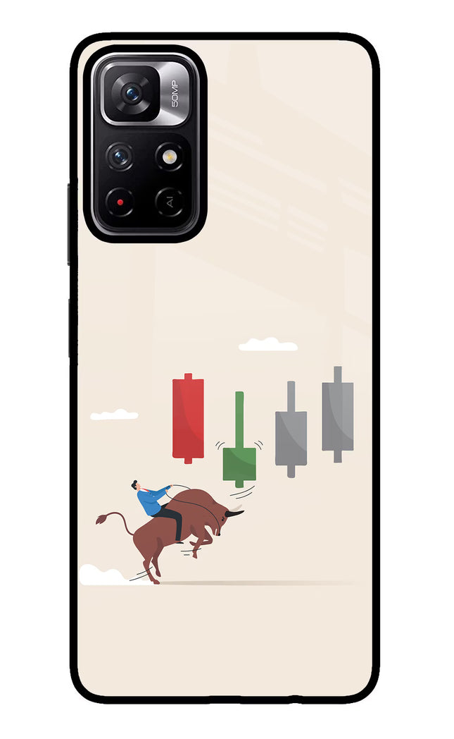 Bull Trading Momentum Poco M4 Pro 5G Glass Case