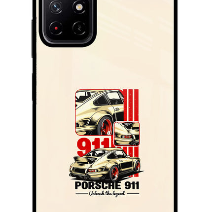 Classic Porsche 911 Poco M4 Pro 5G Glass Case
