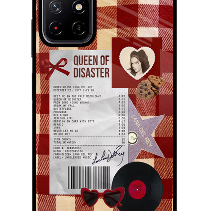 Queen of Disaster Poco M4 Pro 5G Glass Case