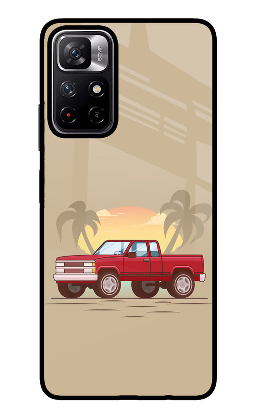 Desert Classic Drive Poco M4 Pro 5G Glass Case